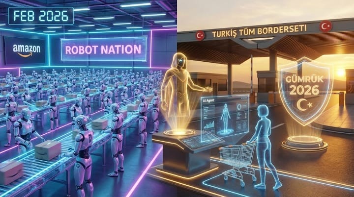 Agentic Ticaret Amazon robotları ve gümrük