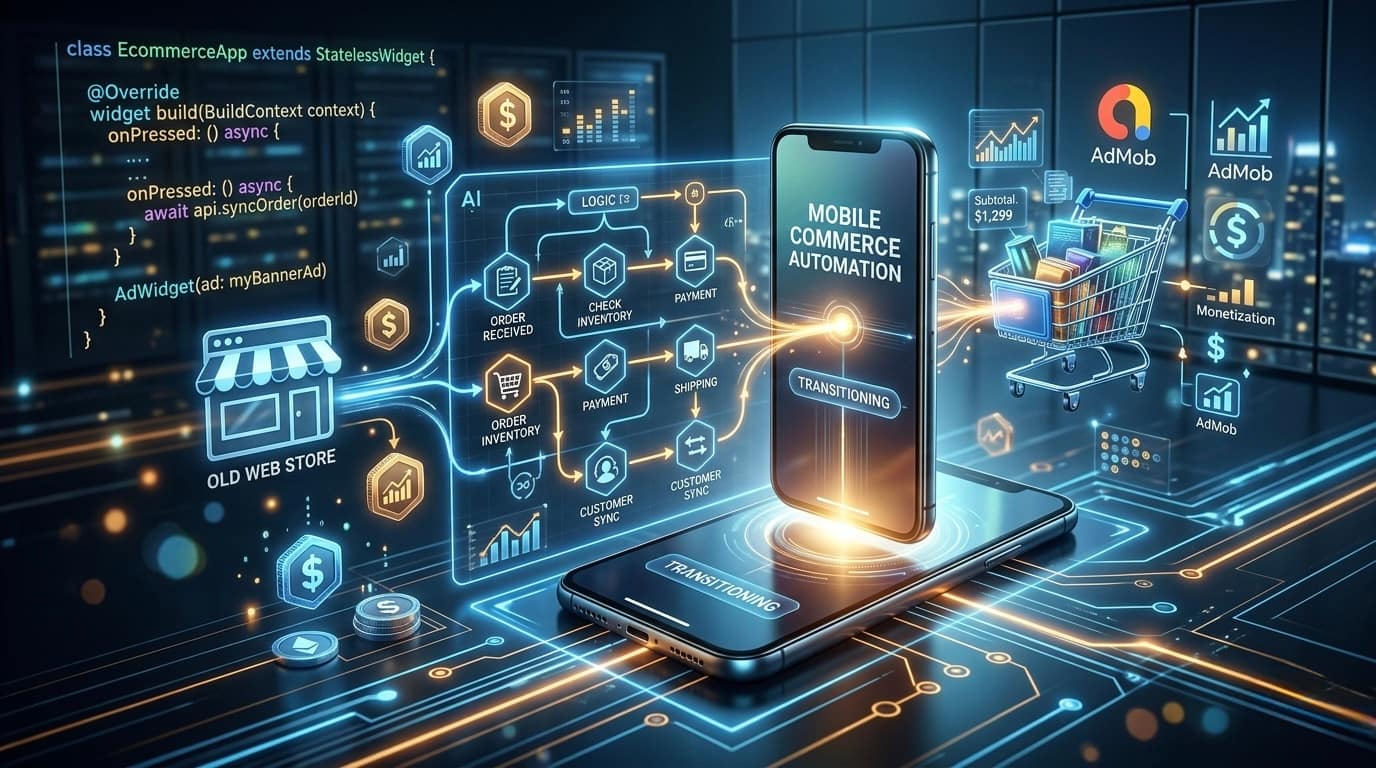 AdMob E-Ticaret Uygulaması ve Sadakat Otomasyonu